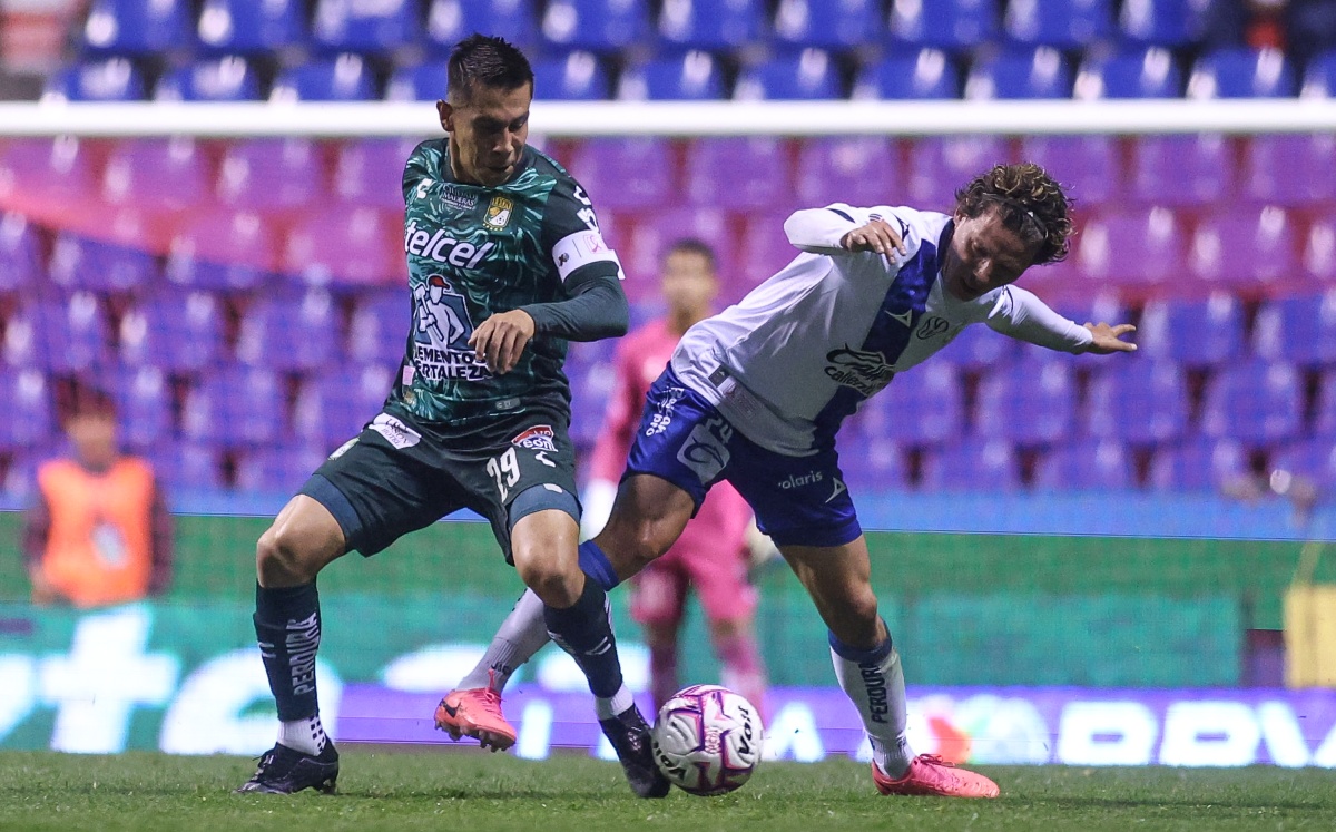 Puebla vs León en la Jornada 11 del Apertura 2026 en Liga MX (Imago7)