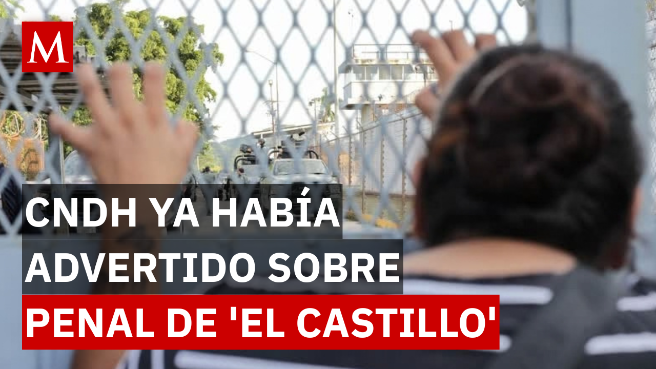 Riñas, seguridad y deficiencias: esto reveló la CNDH sobre el penal de Mazatlán