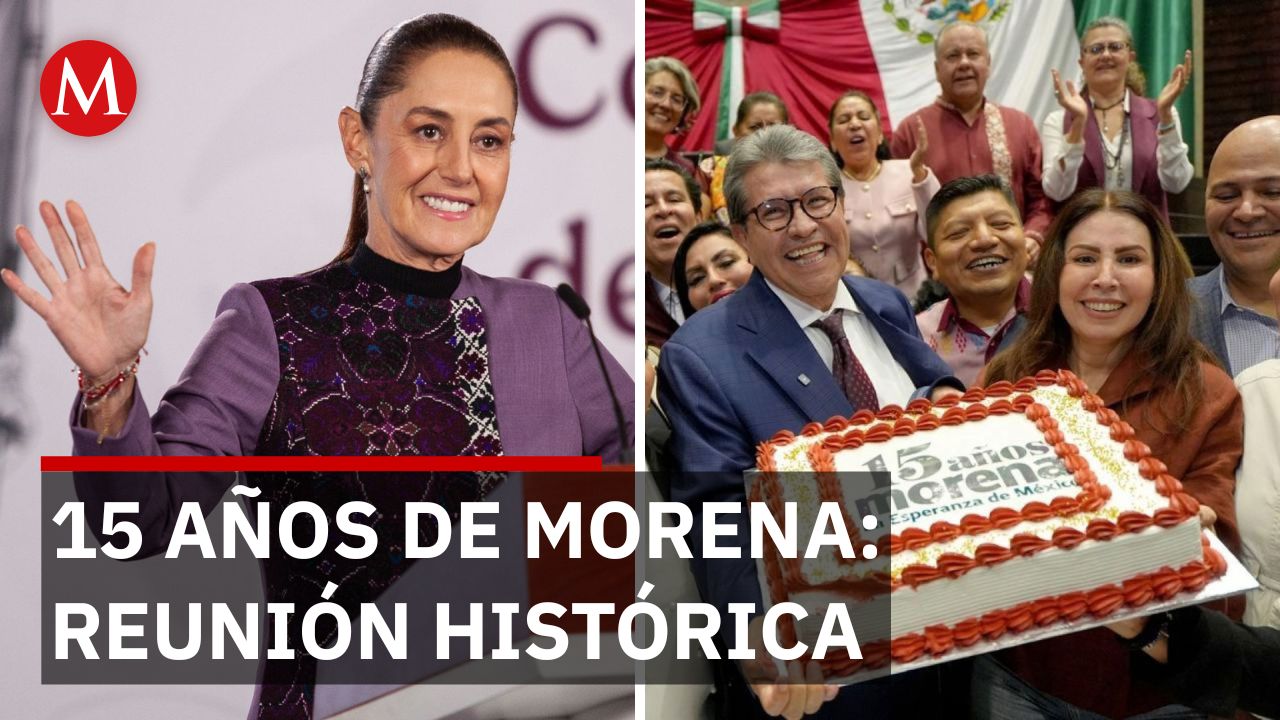 Sheinbaum tras 15 años de Morena: "Quizá el movimiento más importante del mundo"