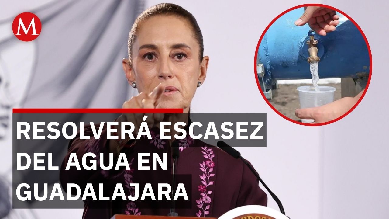 Sheinbaum y Jalisco acuerdan plan para crisis de agua Guadalajara
