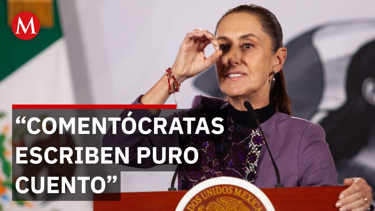 Sheinbaum llama "chismetócratas" a analistas y niega fraude en becas