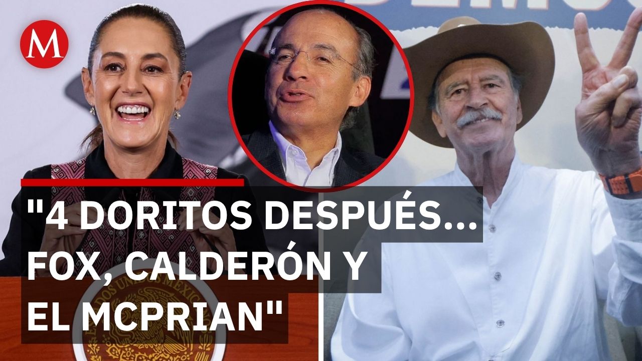 Sheinbaum se mofa sobre la reaparición de expresidentes rumbo al 2027