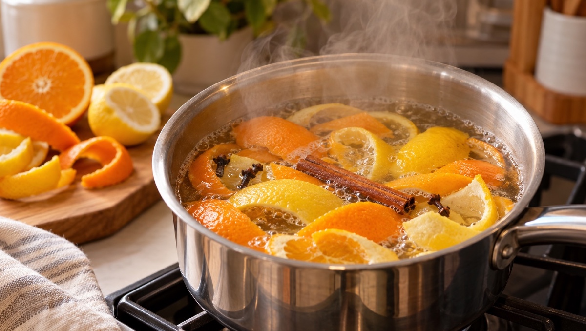 ¿Para qué sirve hervir cáscaras de naranja y limón? | IA DISCOVER