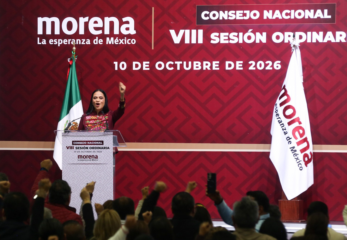 Ariadna Montiel pide cerrar filas con Sheinbaum y reforzar el trabajo territorial de Morena | Foto: Araceli López