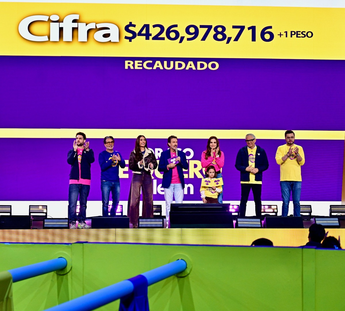 Arranca Teletón con meta de recaudación de más de 426.9 millones. | Foto: Octavio Hoyos