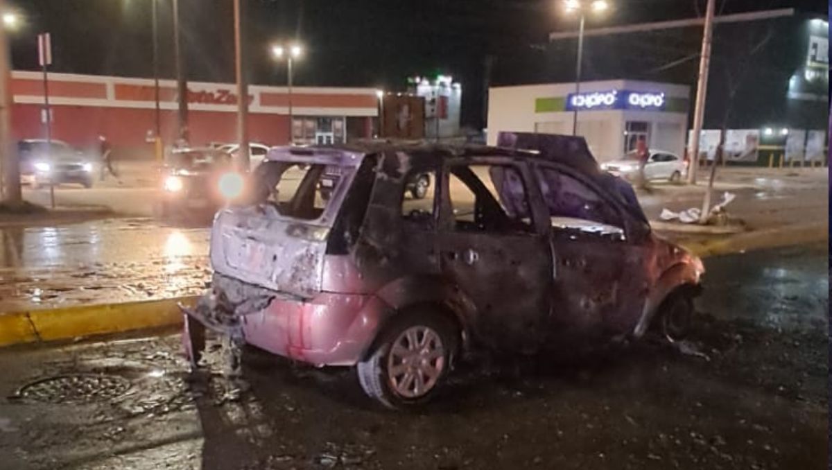 Bomberos y personal de Protección Civil lograron extinguir el fuego. | Cortesía de Protección Civil Torreón