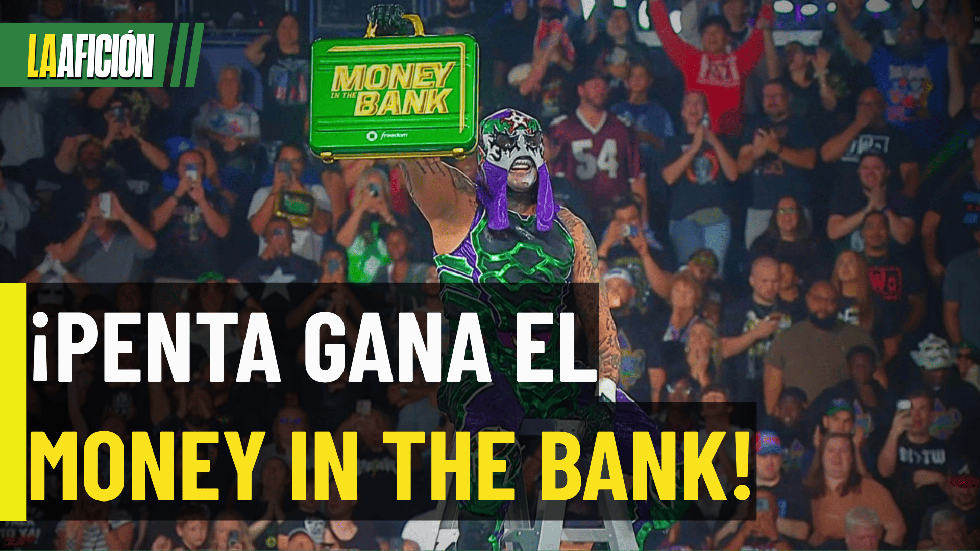 ¡DE ECATEPEC PARA EL MUNDO! Penta derrota a CM Punk y otras estrellas de WWE
