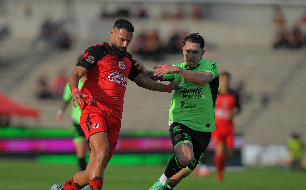 FC Juárez vs Xolos en partido de la Jornada 11 de la Liga MX 2026 (Imago7)