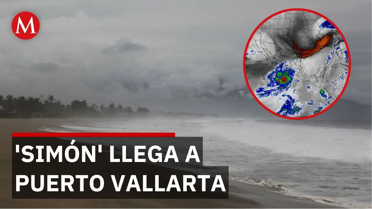 Huracán 'Simón' alcanza categoría 4 y amenaza costas de Jalisco