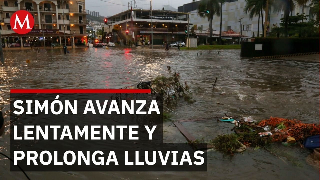Huracán 'Simón' categoría 4: prevén lluvias de más de 500 mm en Jalisco, Colima y Michoacán
