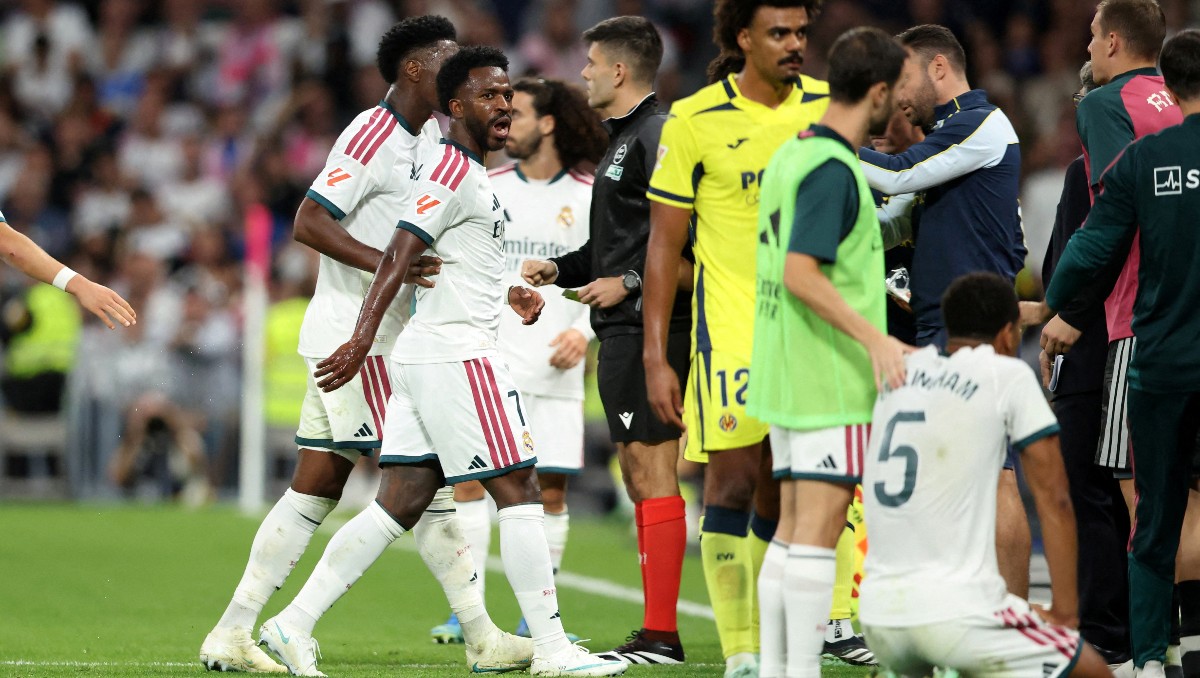 Real Madrid vence al Villarreal, pero pierde a Vinícius por tarjeta roja tras un jalón de cabello