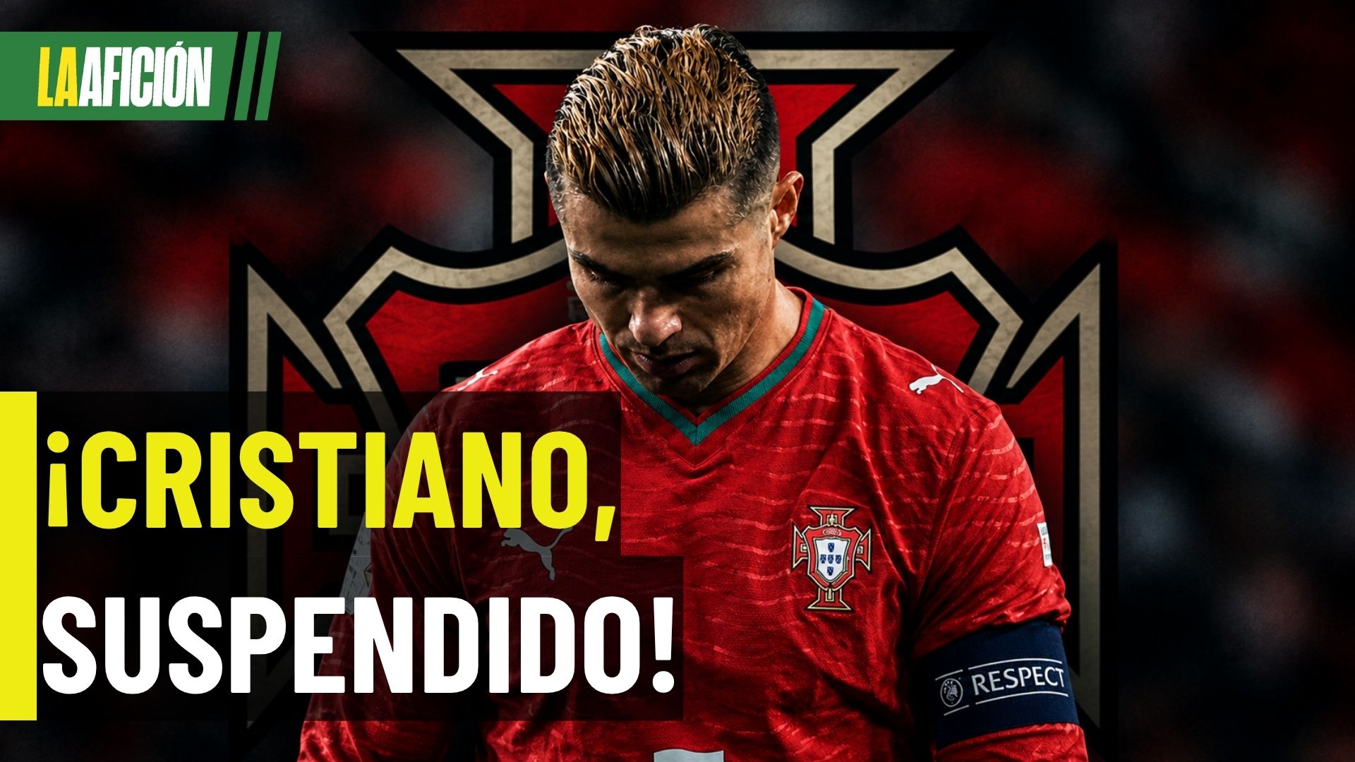 Suspenden provisionalmente a Cristiano Ronaldo tras abandonar la concentración de Portugal