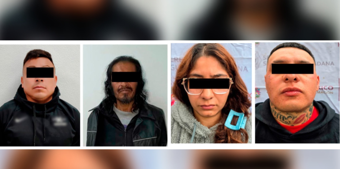 Tras los cateos fueron detenidos tres hombres y una mujer. | Especial