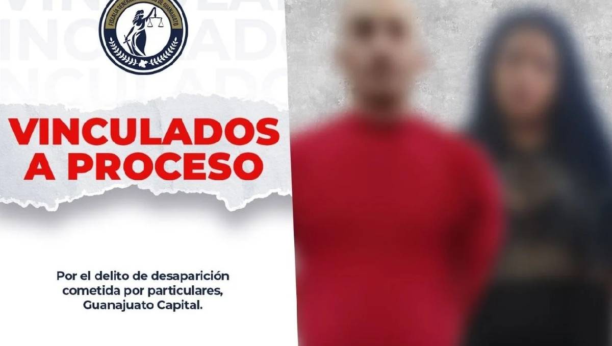 Verónica Patricia N. y Gastón Andrés N fueron detenidos y vinculados a proceso en Guanajuato | Cortesía