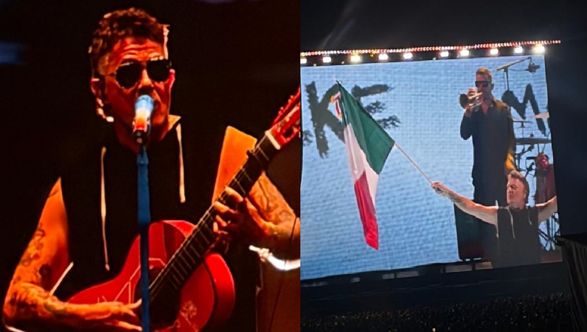 Alejandro Sanz en el Estadio GNP Seguros (Milenio)