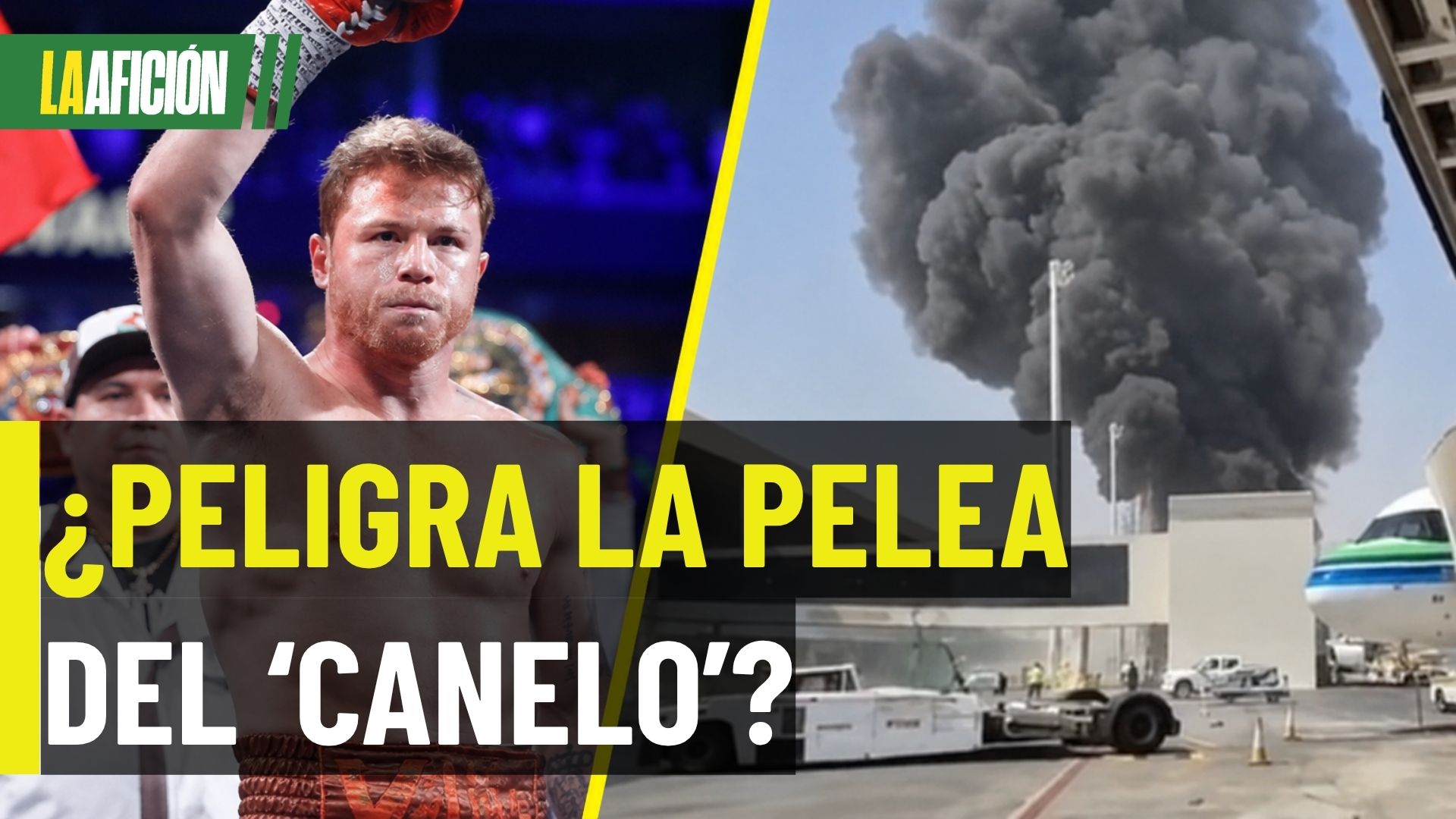 ¡Alerta en Arabia! El ataque al aeropuerto de Riad genera dudas sobre la pelea de ‘Canelo’