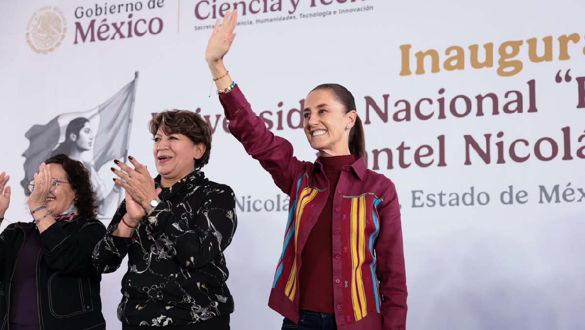Claudia Sheinbaum y Delfina Gómez se reúnen en Nicolás Romero. | Foto: Especial