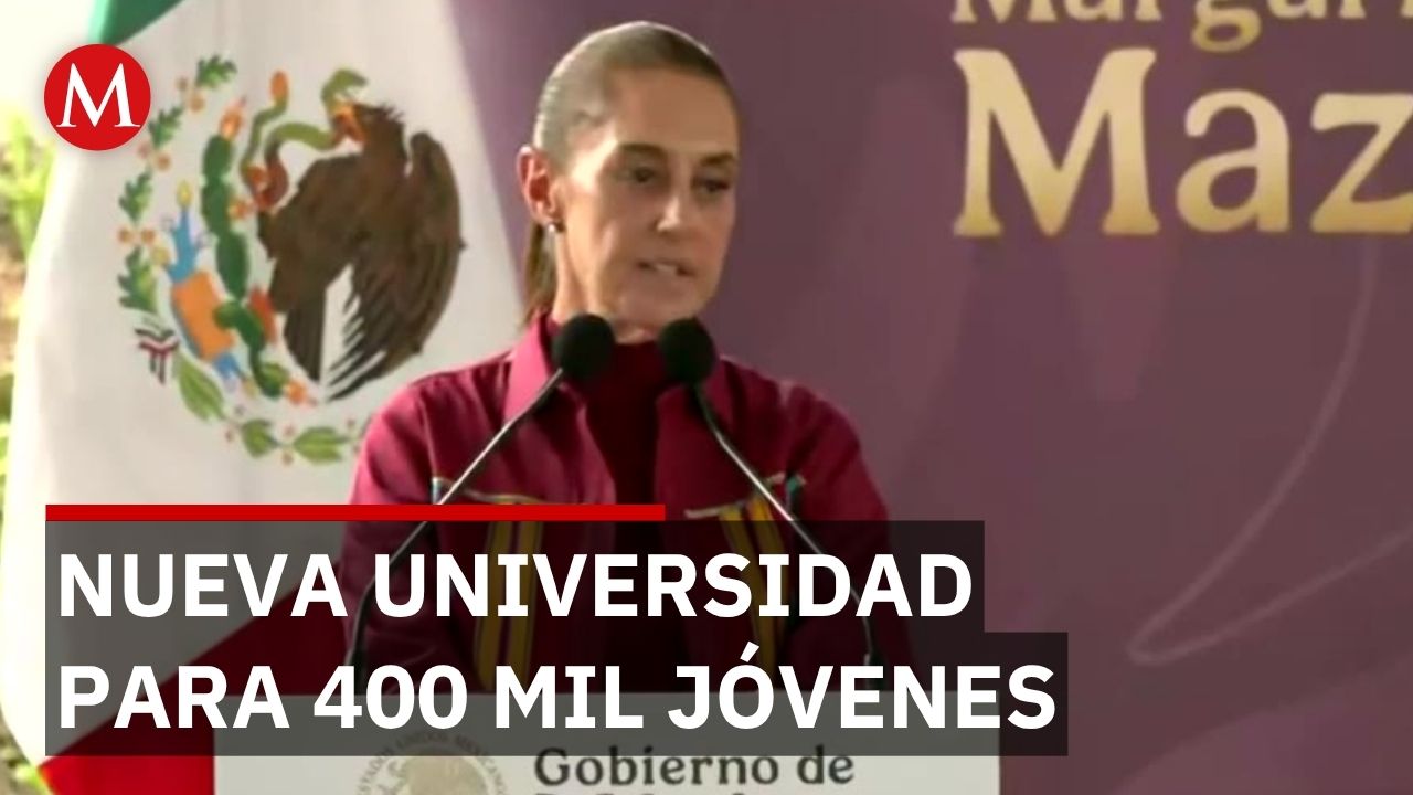 Claudia Sheinbaum inaugura universidad en Nicolás Romero, Estado de México