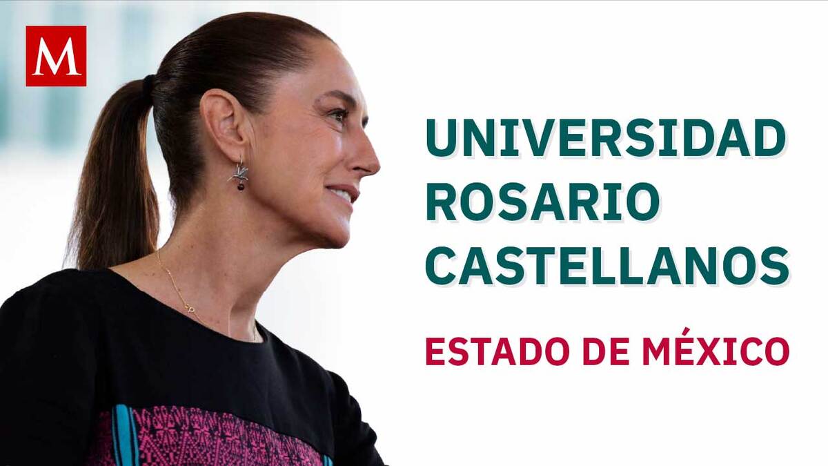 Claudia Sheinbaum inaugura Universidad Rosario Castellanos en Nicolás Romero, Estado de México