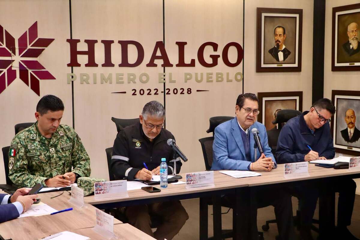 El Comité Estatal de Emergencias es el órgano temporal que se constituye como puesto de mando unificado ante desastres en Hidalgo. (Facebook)