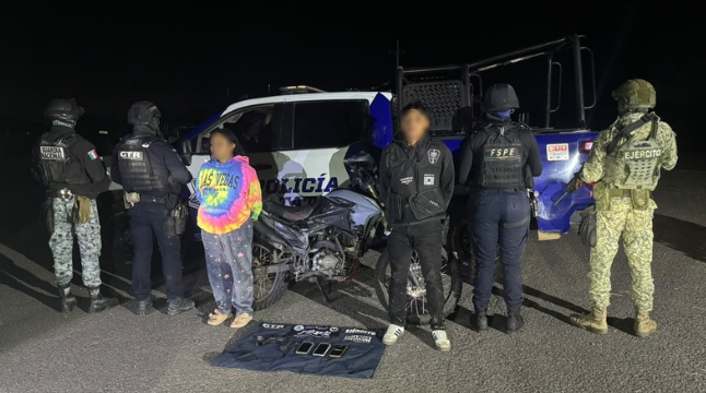 Los detenidos fueron puestos a disposición de las autoridades. | Juan Mauro González, Secretario de Seguridad y Paz de Guanajuato