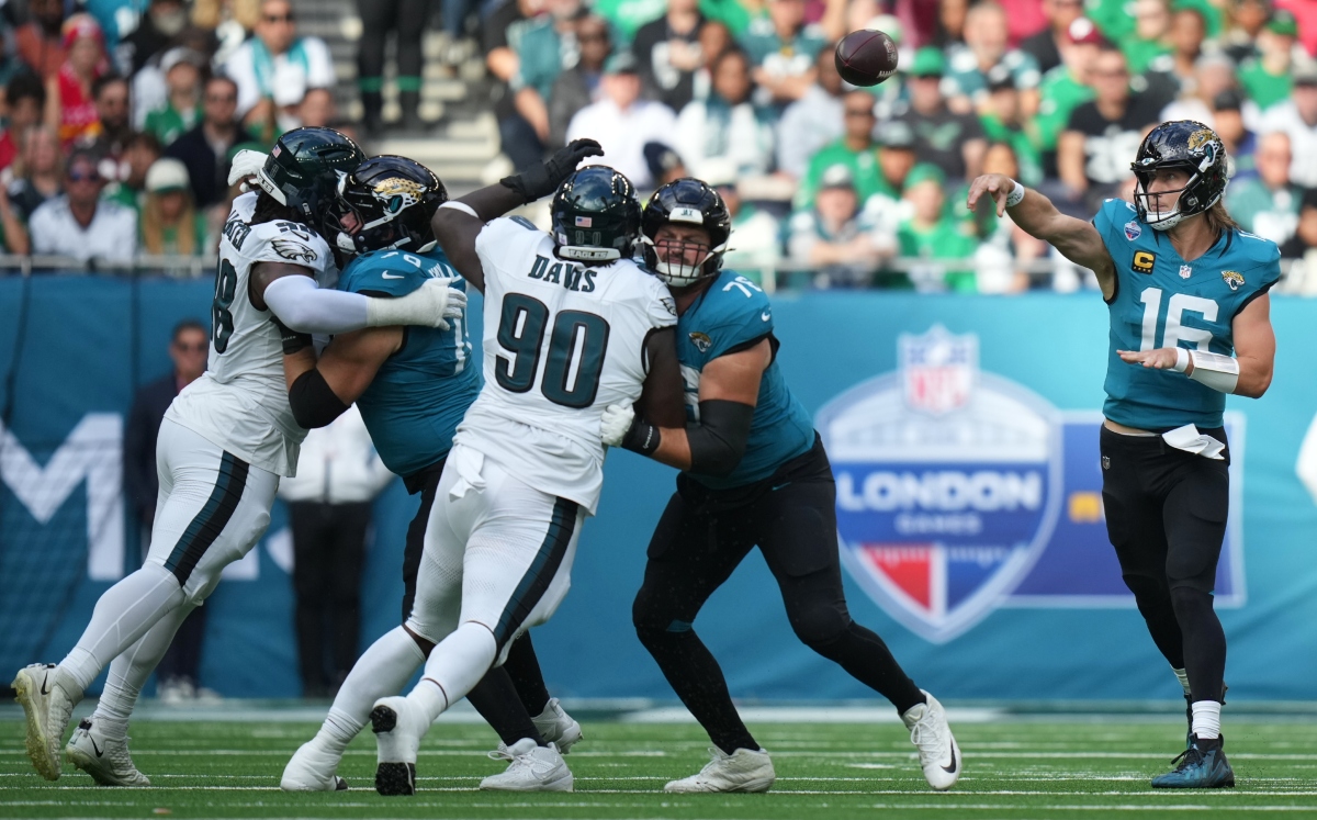 Eagles vs. Jaguars EN VIVO. Semana 5 NFL 2026 (AP)