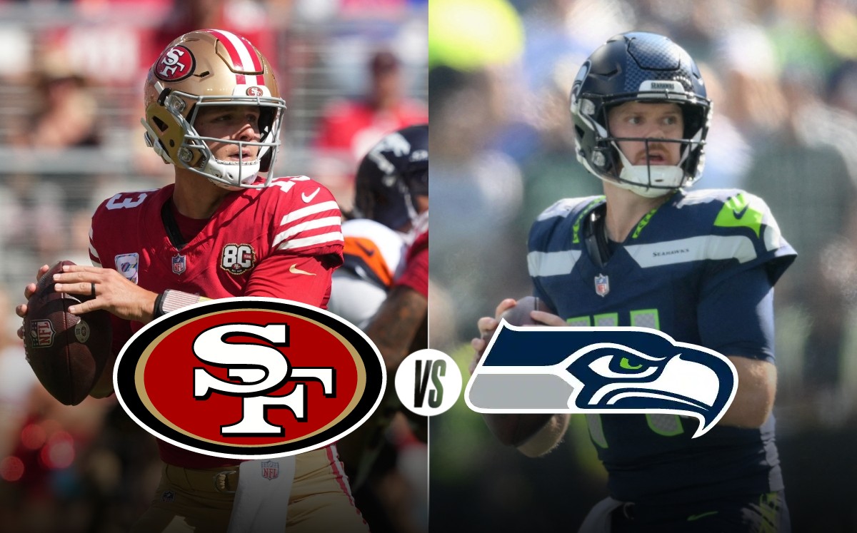 49ers vs Seahawks: ¿En qué canal pasan partido HOY de la NFL? (Reuters)