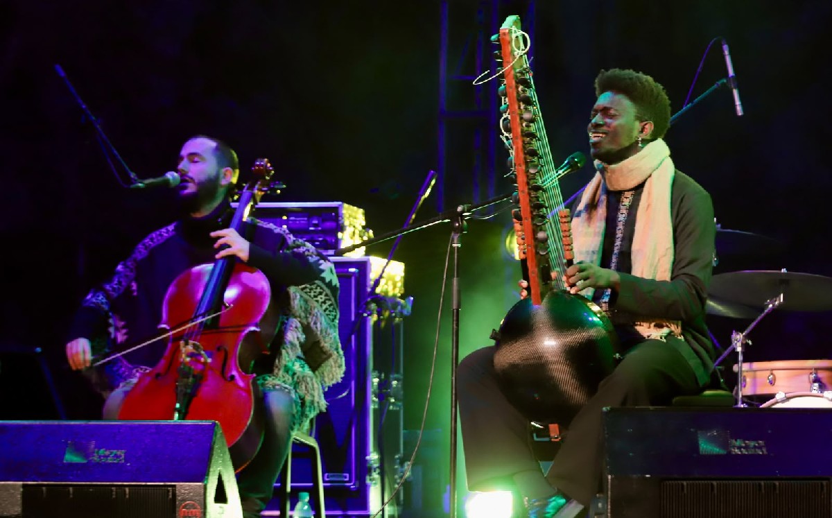 “Es un honor presentarme en Festival Internacional Cervantino", dijo Momi Maiga en Guanajuato. FOTO: Ariel Ojeda