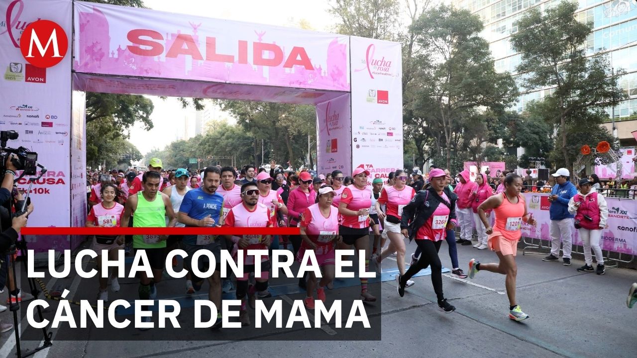 Mi Lucha es Rosa: carrera con causa busca reunir a 10 mil participantes en Ciudad de México