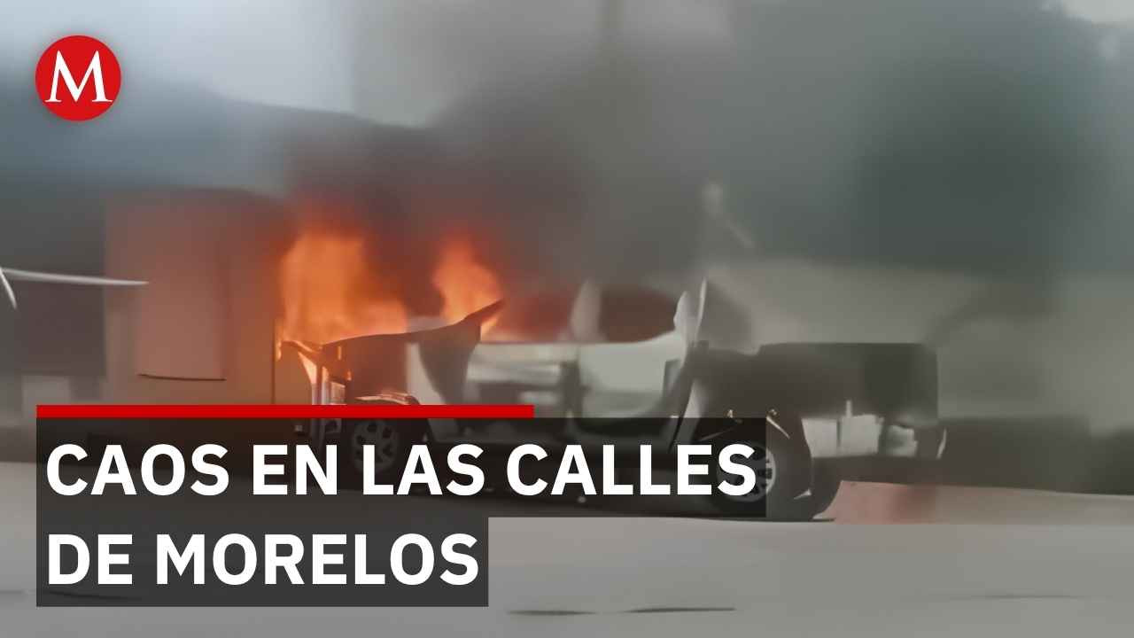 Captura de un generador de violencia desata bloqueos en Morelos