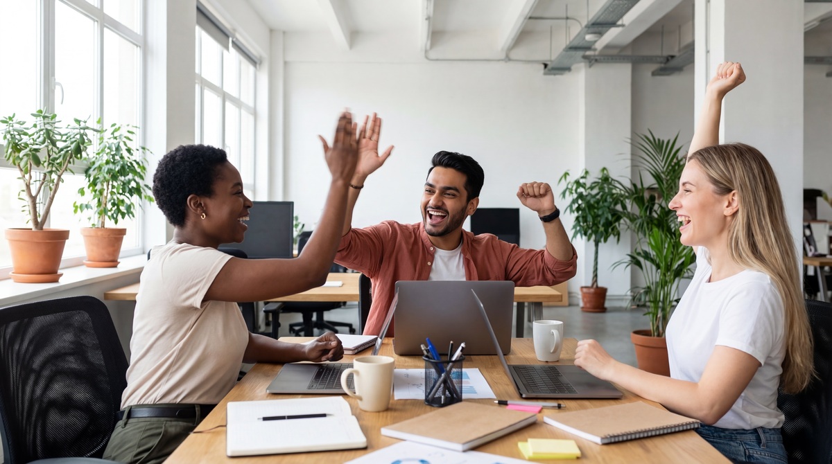 La comunicación de resultados y metas del negocio se asocia con un incremento promedio de 2.8 puntos en el Net Happiness Score. (Cortesía)