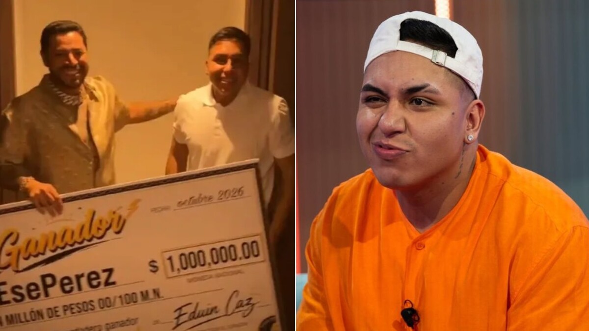 Critican a Eduin Caz tras regalo de un millón de pesos a Ese Pérez | Especial