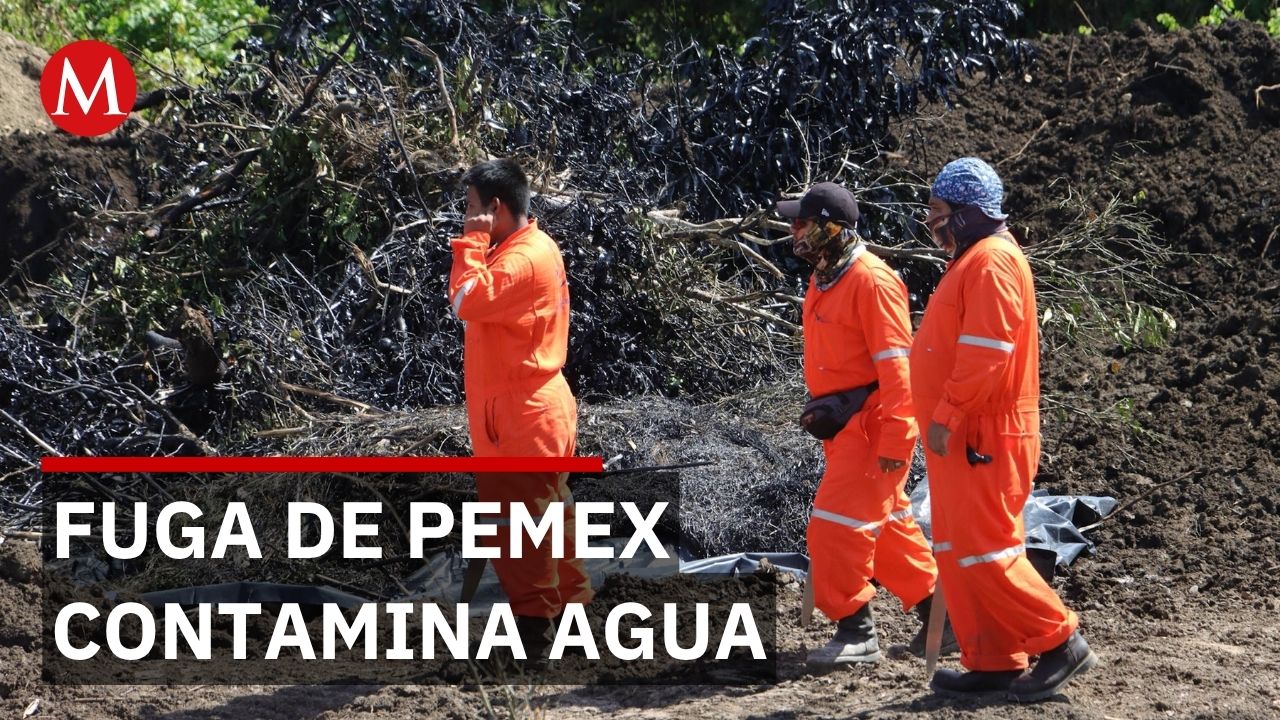 Derrame de combustible en poliducto de Pemex pone en riesgo cultivos