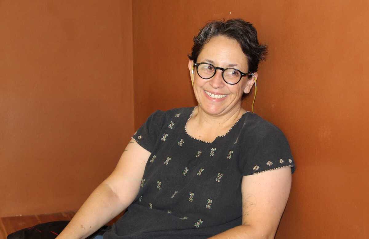 La dramaturga María Tinajero se presentará con “Cuca’s Club Cabaret.| Roberto Amaya.