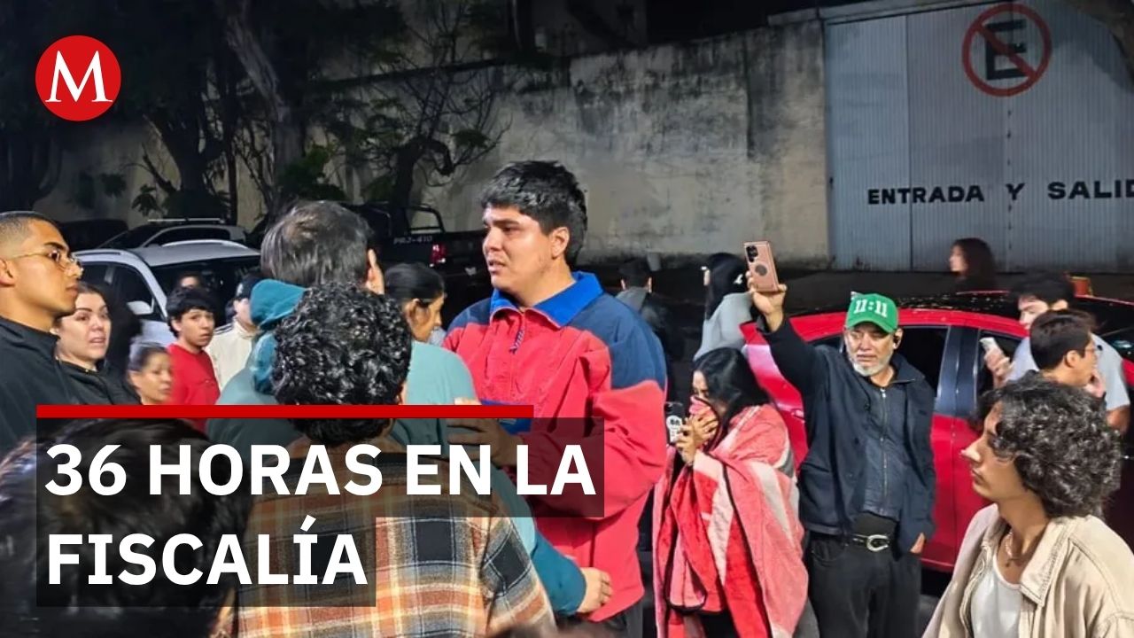 Familiares de detenidos exigen liberación tras 36 horas en fiscalía