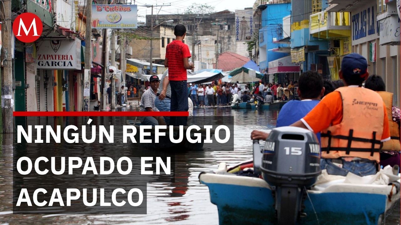 Huracán 'Simon' deja un muerto y 21 municipios afectados en Guerrero
