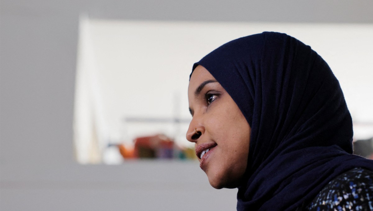 Ilhan Omar, demócrata de origen somalí. | Reuters