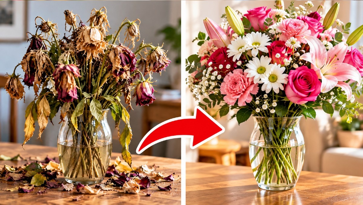 Es importante asegurarte de que tus flores absorban los nutrientes necesarios. | IA