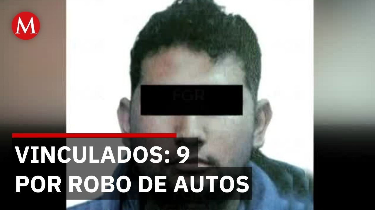 Juez vincula a proceso a nueve por robo de vehículos