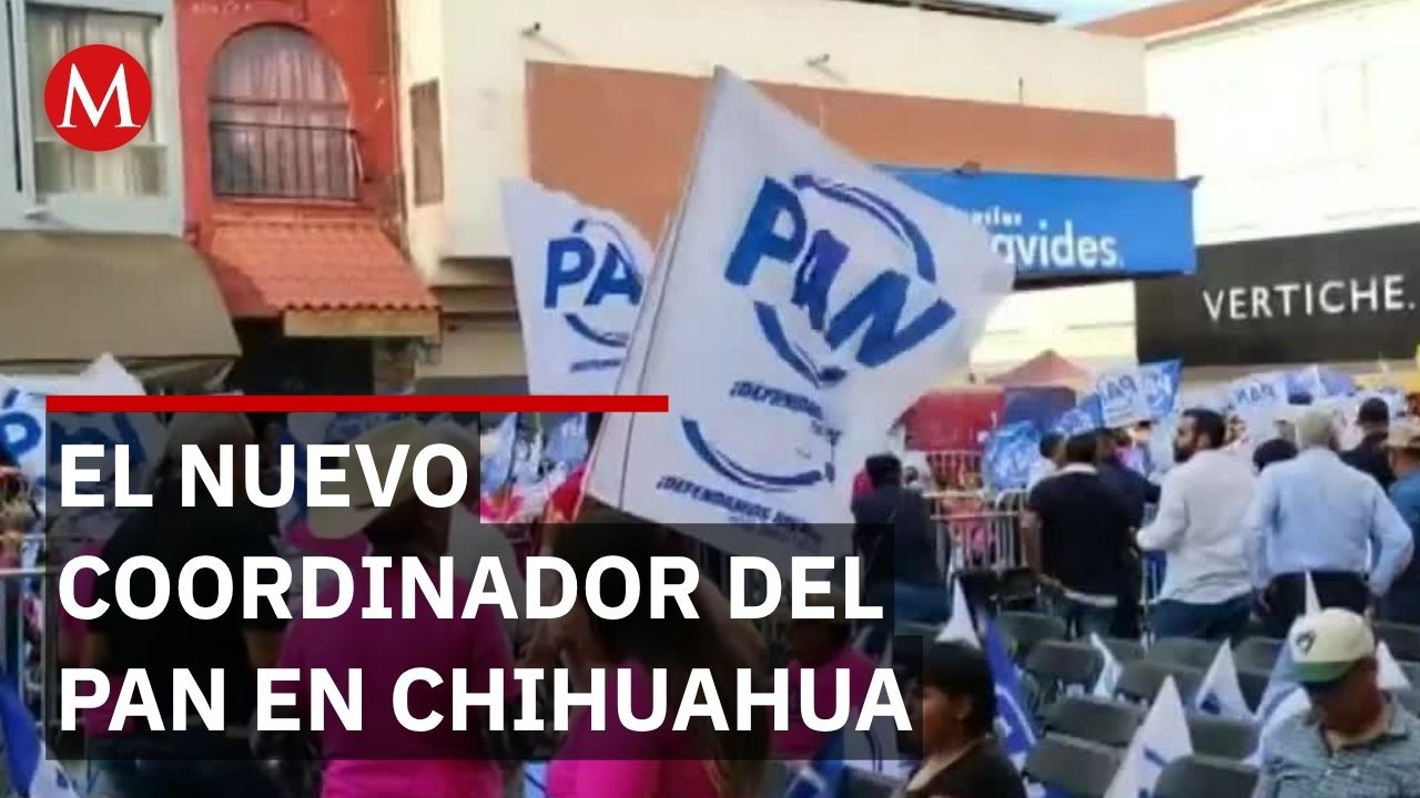 Marco Bonilla es coordinador del PAN y aspira a gobernar Chihuahua