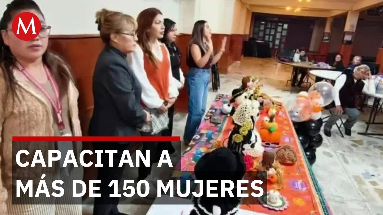 Más de 150 mujeres de Toluca concluyen cursos de autoempleo