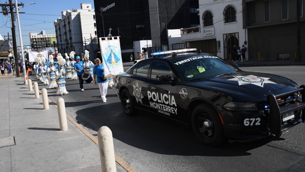 Este 12 de octubre dieron inicio las peregrinaciones en Monterrey. Foto: Especial