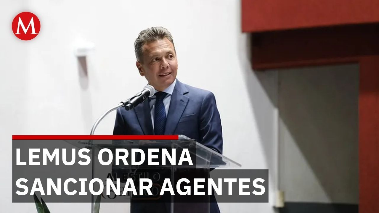 Pablo Lemus promete sancionar a policías por excesos en manifestación violenta