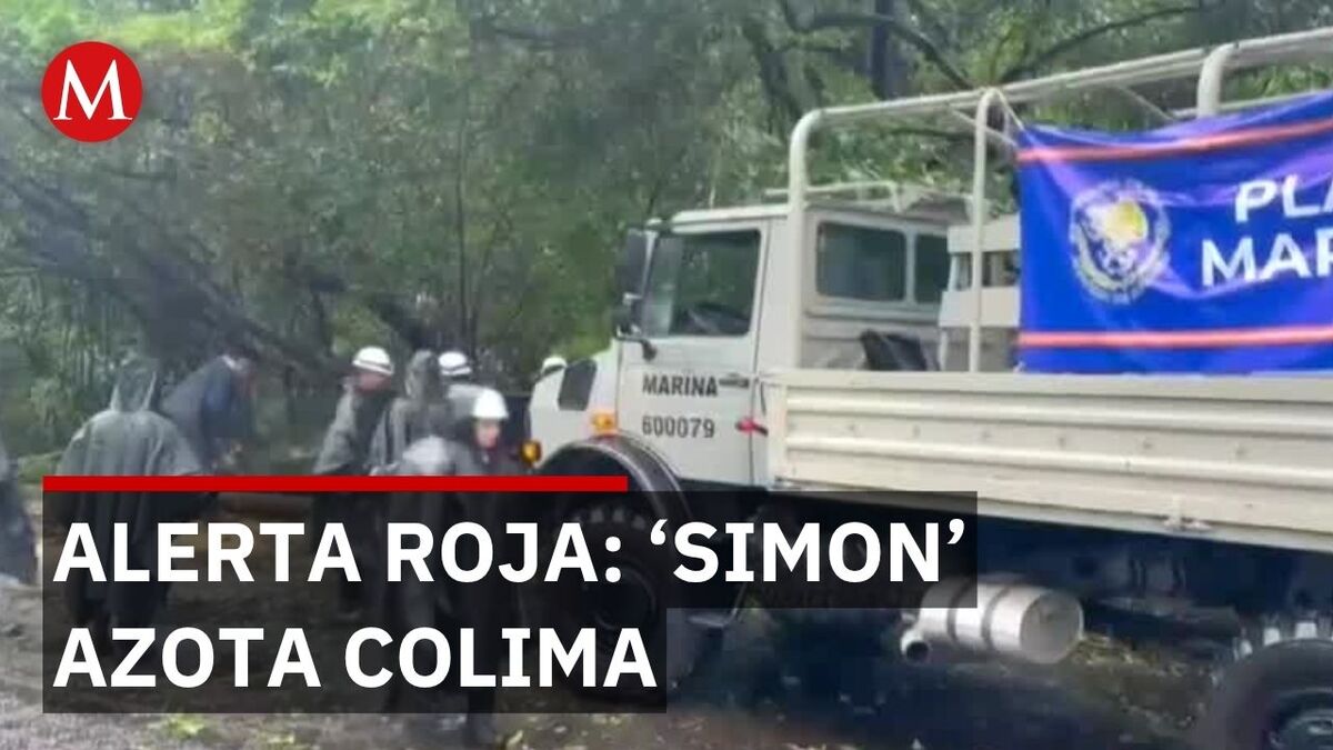 Playas y actividades permanecen cerradas en Colima por el huracán 'Simon'
