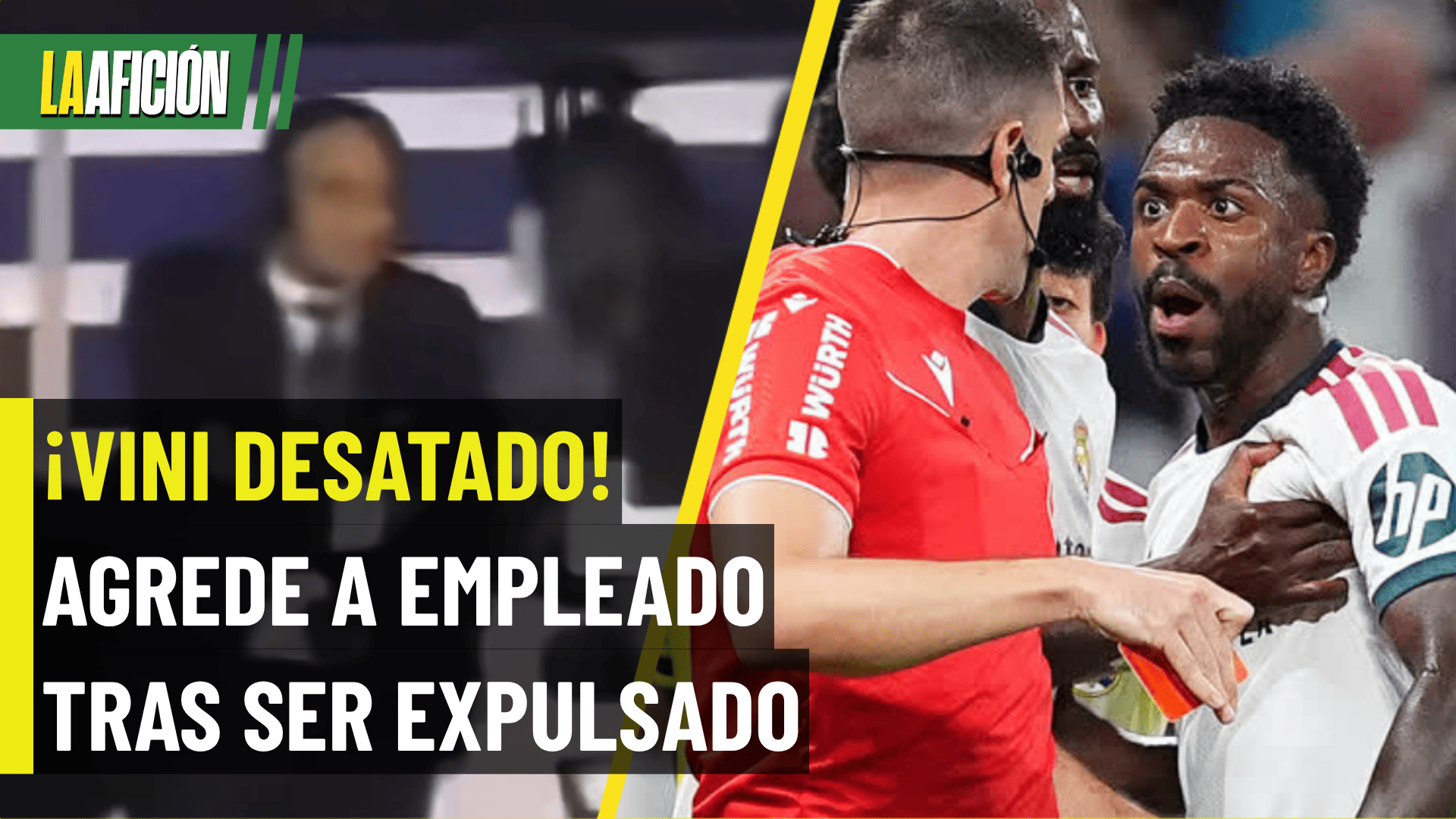 ¡POLÉMICA TOTAL! Vinícius explota tras su expulsión y queda bajo la lupa