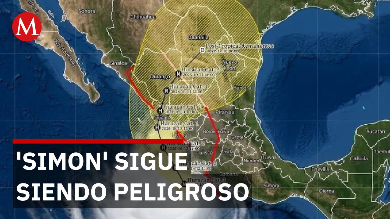 Puerto Vallarta reporta saldo blanco pese a cercanía del huracán 'Simon'