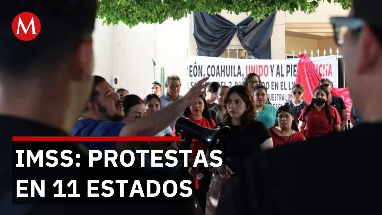 Trabajadores del IMSS exigen aumento salarial y cambio en dirigencia sindical