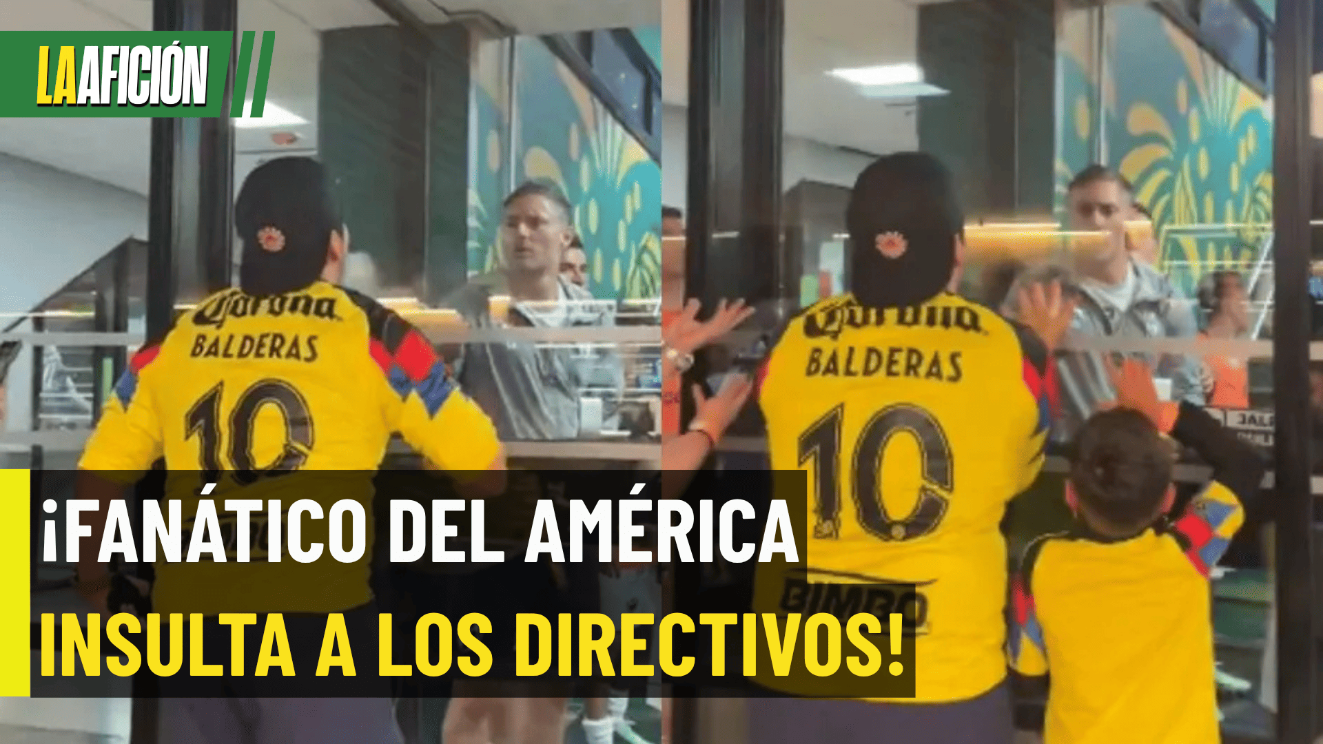 Se viraliza video de aficionado del América insultando al cuerpo técnico de Rayados