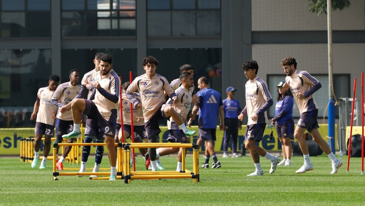 América se prepara para defender el liderato ante el León (Ariana Pérez)