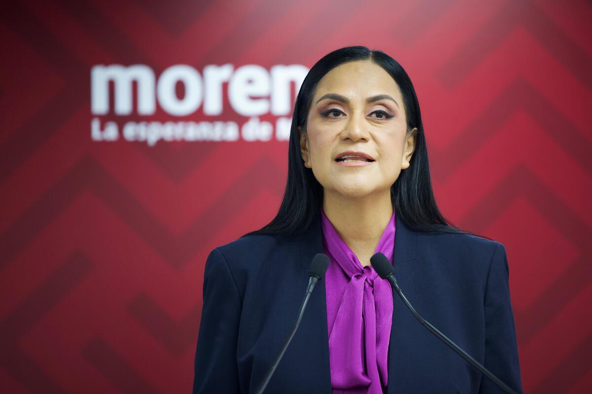 Ariadna Montiel, presidenta nacional de Morena. | Foto: Especial